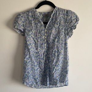 Ann Taylor Floral Blouse